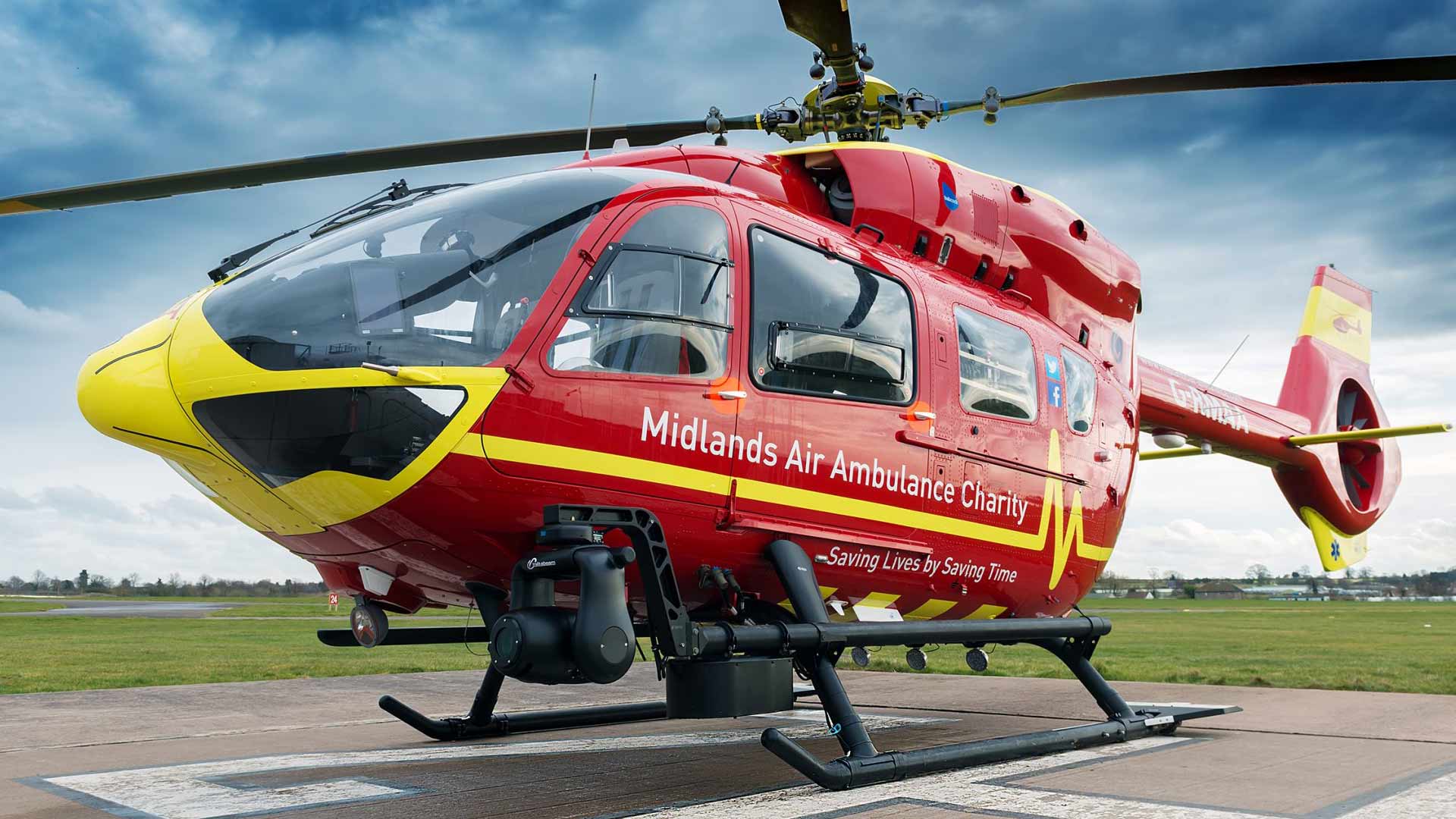 midlands air ambulance nominated for the happiest workplace in